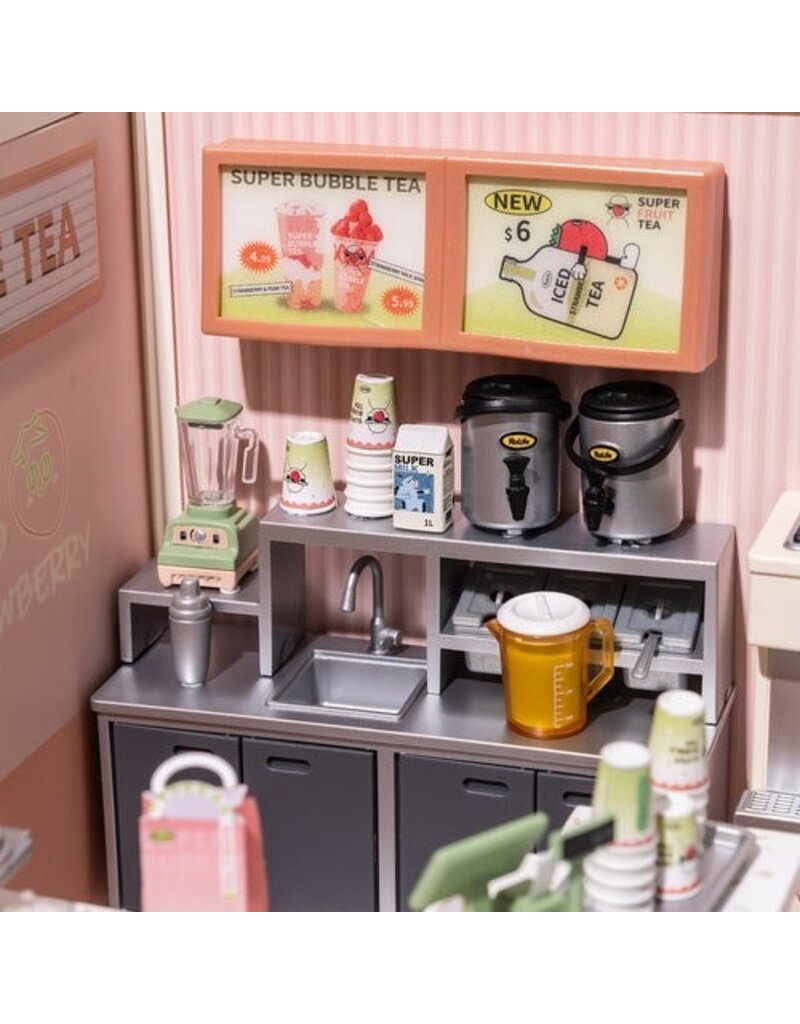 ROBOTIME ROEDW006 ROLIFE SUPER CREATOR DOUBLE JOY BUBBLE TEA PLASTIC DIY