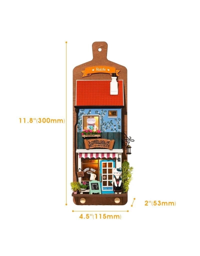 ROBOTIME ROEDS019 WALL HANGING SERIES; AROMA TOAST LAB