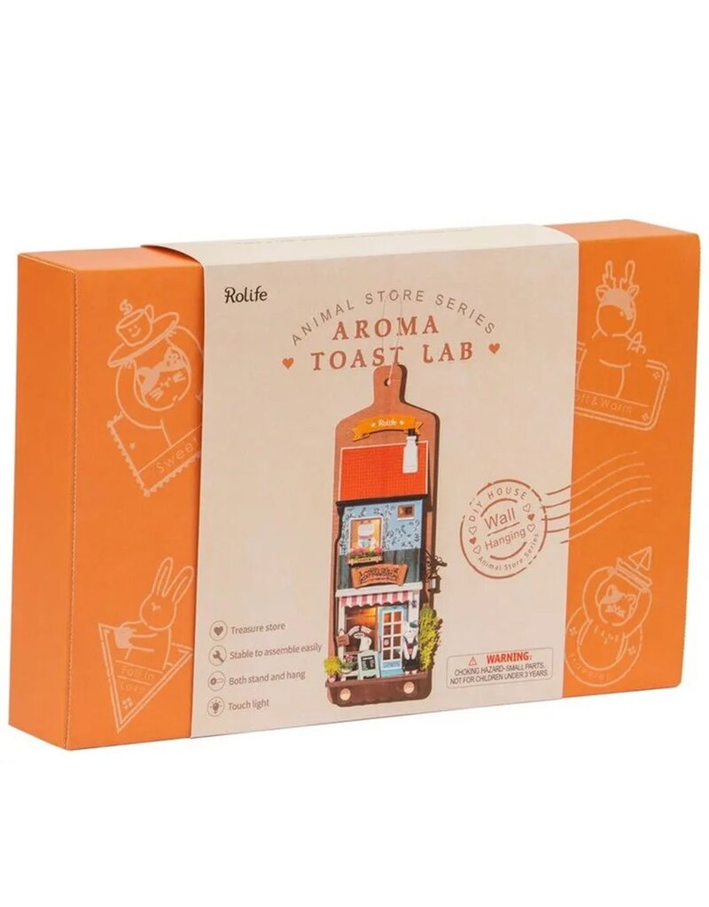 ROBOTIME ROEDS019 WALL HANGING SERIES; AROMA TOAST LAB