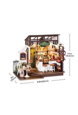 ROBOTIME ROEDG162 ROLIFE NO.17 CAFE MINIATURE HOUSE KIT