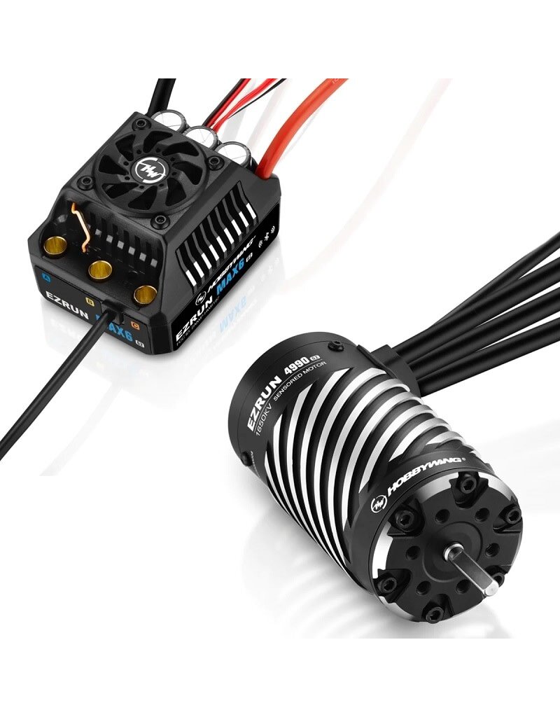 HOBBYWING HWI38010803 EZRUN MAX6 G2 4990SD MOTOR COMBO