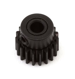 HOT RACING HRACSG19M05 MOD 0.5 PINION GEAR 19T (1/8 BORE): HARD BLACKENED STEEL
