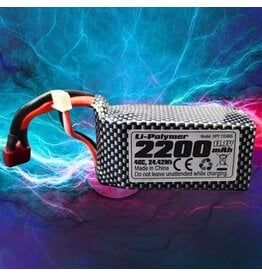 IMEX IMX19430 3S LIPO 11.1V 2200MAH 40C BATTERY: DEANS