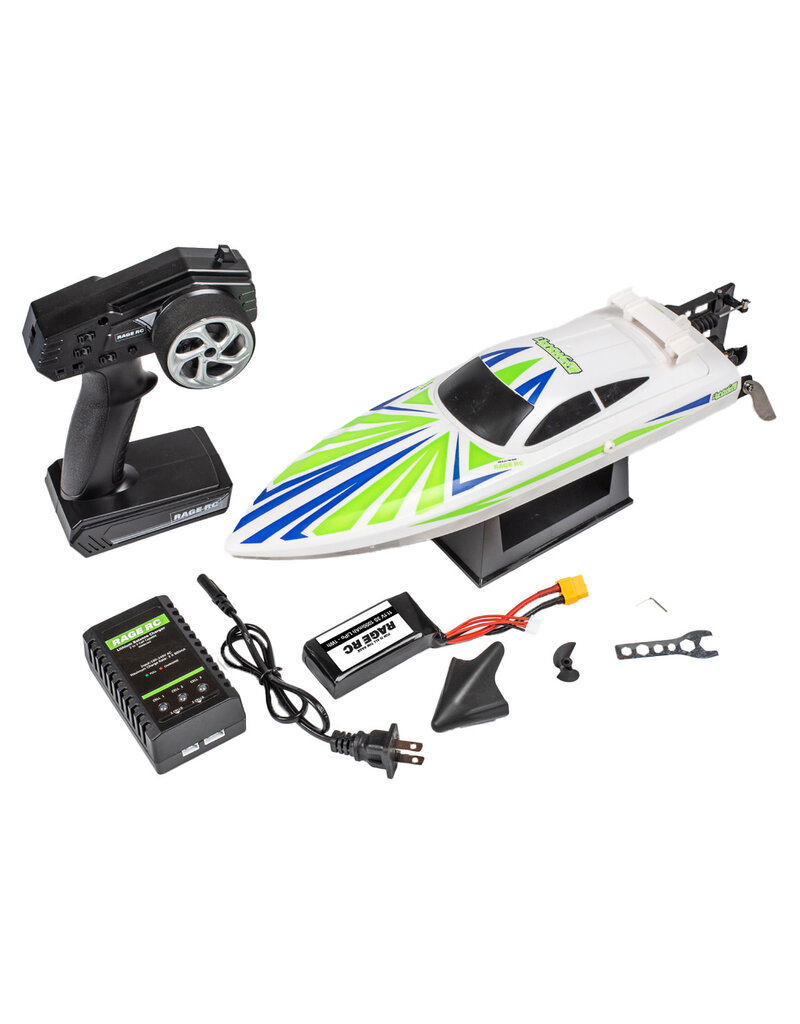 RAGE RC RGRB1450 LIGHTWAVE 400BL RTR BOAT