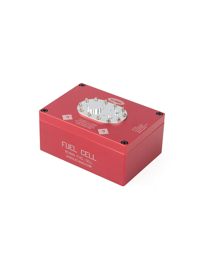 RC4WD RC4Z-S1122 BILLET ALUMINUM FUEL CELL RADIO BOX RED