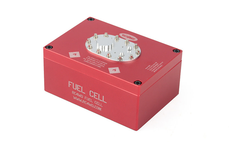 RC4Z-S1122 BILLET ALUMINUM FUEL CELL RADIO BOX RED
