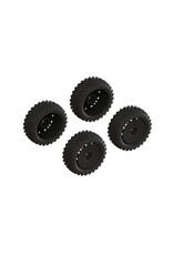 ARRMA ARA550114 DBOOTS HO TIRES SET MOUNTED BLACK