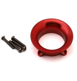 TEAM BROOD RACING BRO-TBR-FANAVS25MMR ALUMINUM VELOCITY STACK FAN SHROUD (RED) (25MM)