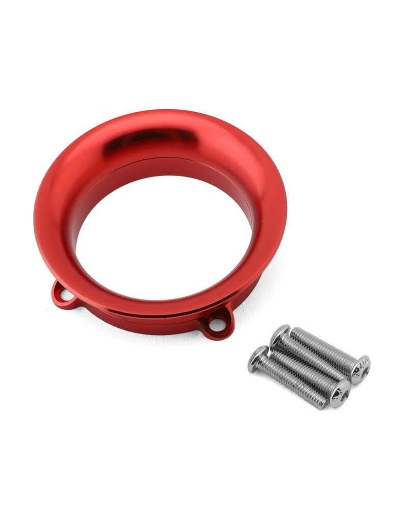 TEAM BROOD RACING BRO-TBR-FANAVS40MMR  40MM 6061 ALUMINUM VELOCITY STACK (RED)