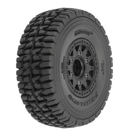 PROLINE RACING PRO1024811 MIRAGE TT 2.2/3.0 BELTED SC TIRES MOUNTED ON RAID WHEEL