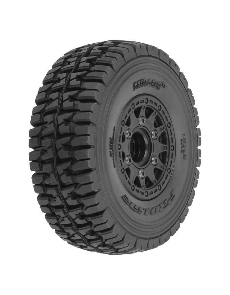 PROLINE RACING PRO1024811 MIRAGE TT 2.2/3.0 BELTED SC TIRES MOUNTED ON RAID WHEEL