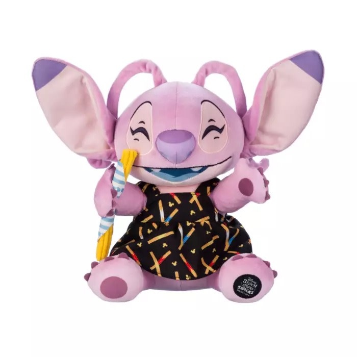 DISNEY ANGEL ATTACKS SNACKS CHURRO PLUSH 12'' - LILO & STITCH