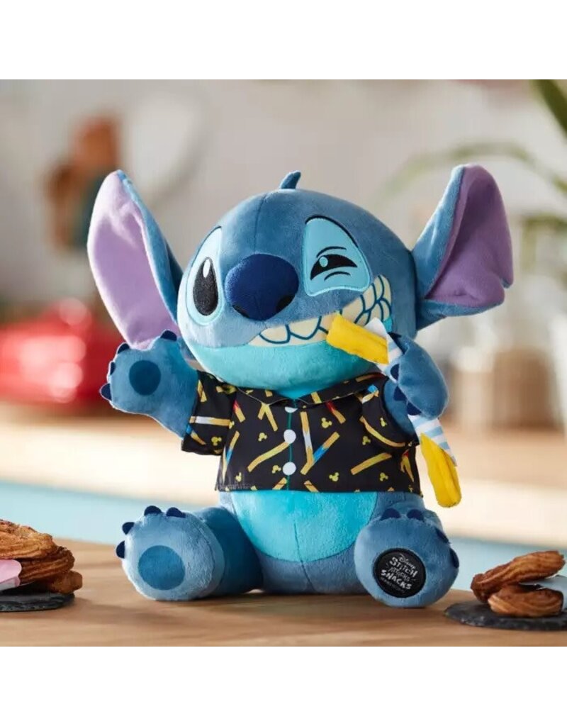 DISNEY DISNEY STITCH ATTACKS SNACKS CHURRO PLUSH 12'' - LILO & STITCH