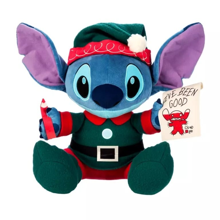 DISNEY STITCH HOLIDAY PLUSH 13'' - LILO & STITCH