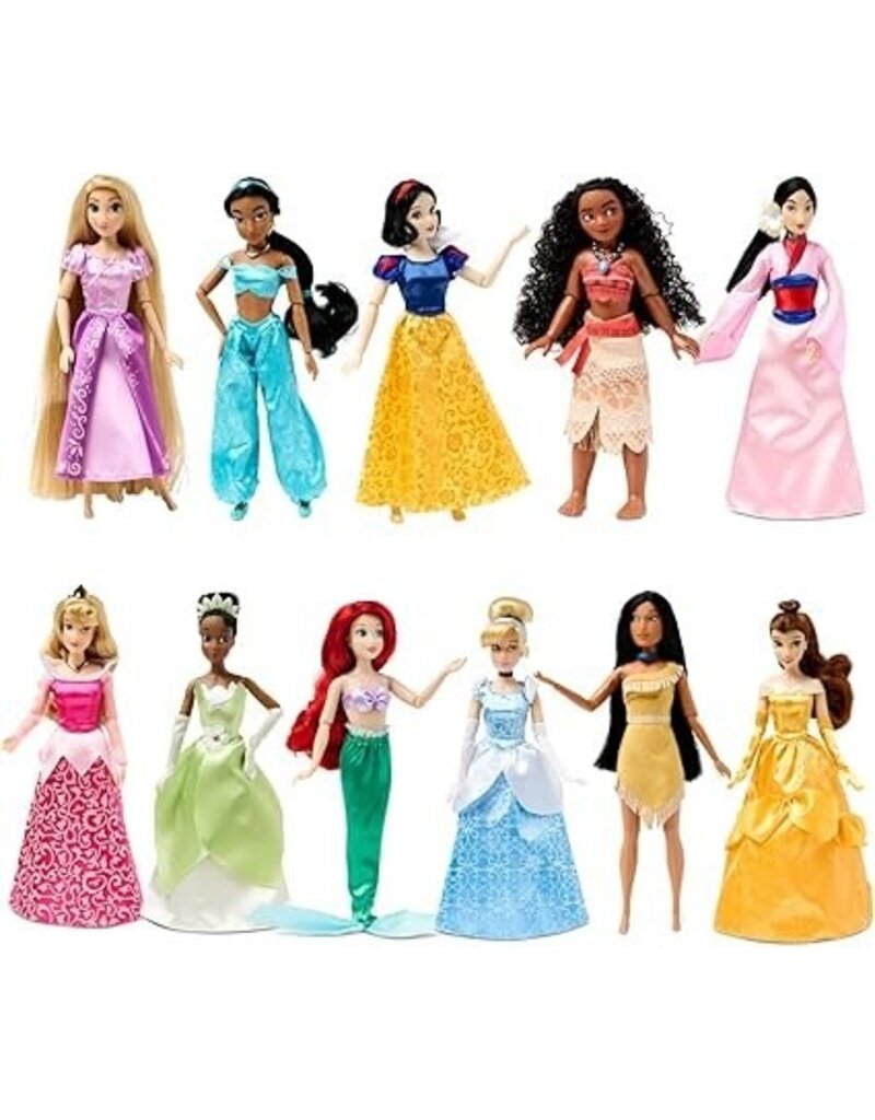 DISNEY DISNEY 24 3/4'' H PRINCESS CLASSIC DOLL COLLECTION GIFT SET
