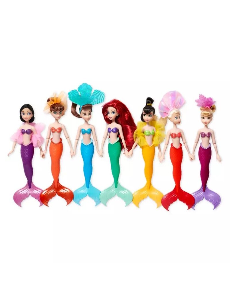 DISNEY DISNEY 6" ARIEL AND SISTERS MINI DOLL SET-THE LITTLE MERMAID
