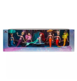 DISNEY DISNEY 6" ARIEL AND SISTERS MINI DOLL SET-THE LITTLE MERMAID