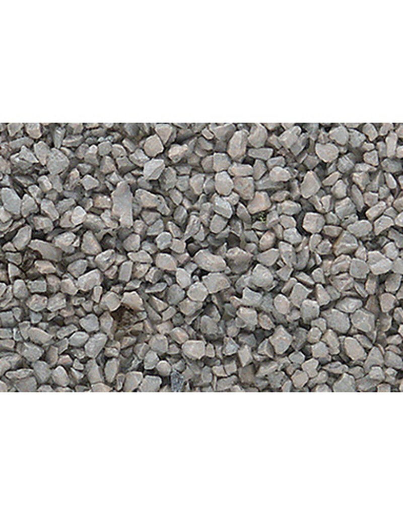 WOODLAND SCENICS WOOB89 COARSE BALLAST BAG, GRAY/18 CU. IN.