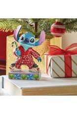 ENESCO DISNEY 4.62" STITCH CHRISTMAS MORNING FIGURE