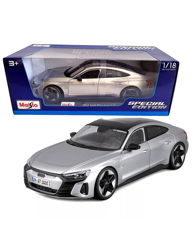 MAISTO MAISTO 31722 S.E. 1/18 SCALE DIECAST 2022 AUDI RS E-TRON GT