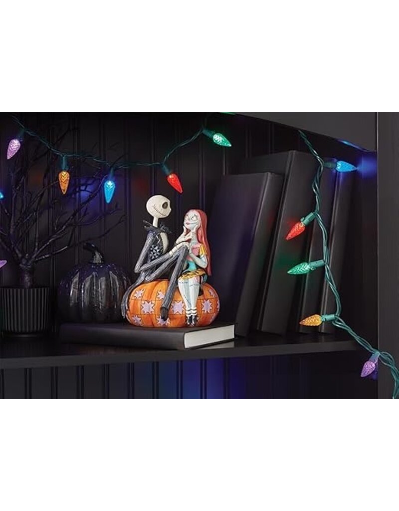 ENESCO DISNEY 6" THE PUMPKIN KING AND SALLY FIGURE