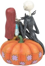 ENESCO DISNEY 6" THE PUMPKIN KING AND SALLY FIGURE
