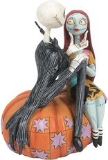 ENESCO DISNEY 6" THE PUMPKIN KING AND SALLY FIGURE