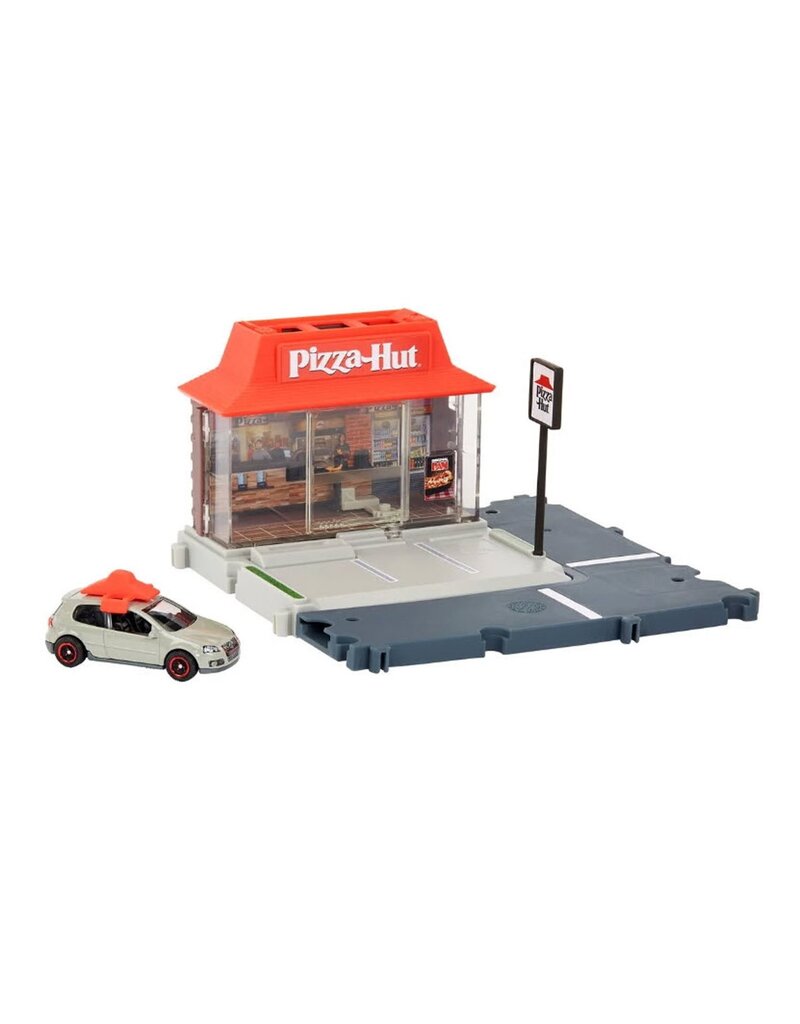 MATCHBOX MTL HDL10/HDL09 MATCHBOX ACTION DRIVERS PIZZA HUT PIZZA RUN