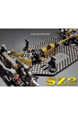 ATOMIC RC SZ2-KIT SZ2 1/28 SHAFT DRIVE 4WD COMPETITION CHASSIS