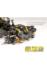 ATOMIC RC SZ2-KIT SZ2 1/28 SHAFT DRIVE 4WD COMPETITION CHASSIS