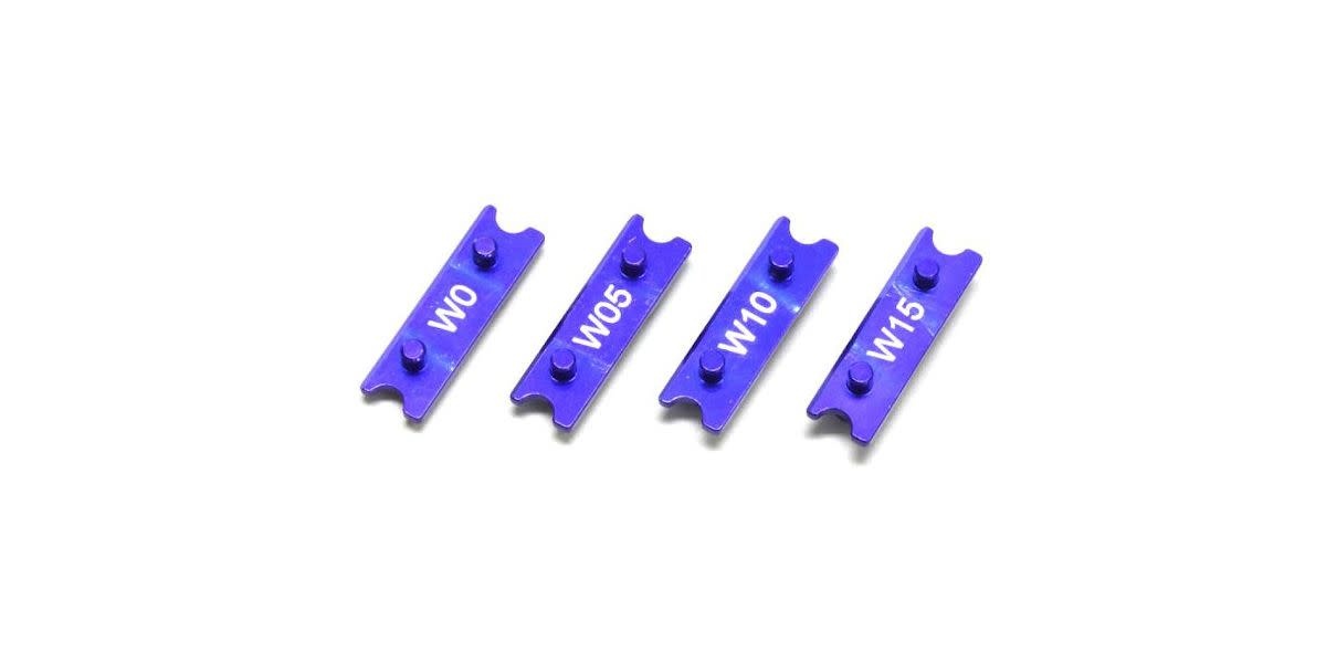 KYOR246-1332B FRONT SPRING MOUNT FOR MR-03: WIDE (0, 0.5, 1, 1.5MM)