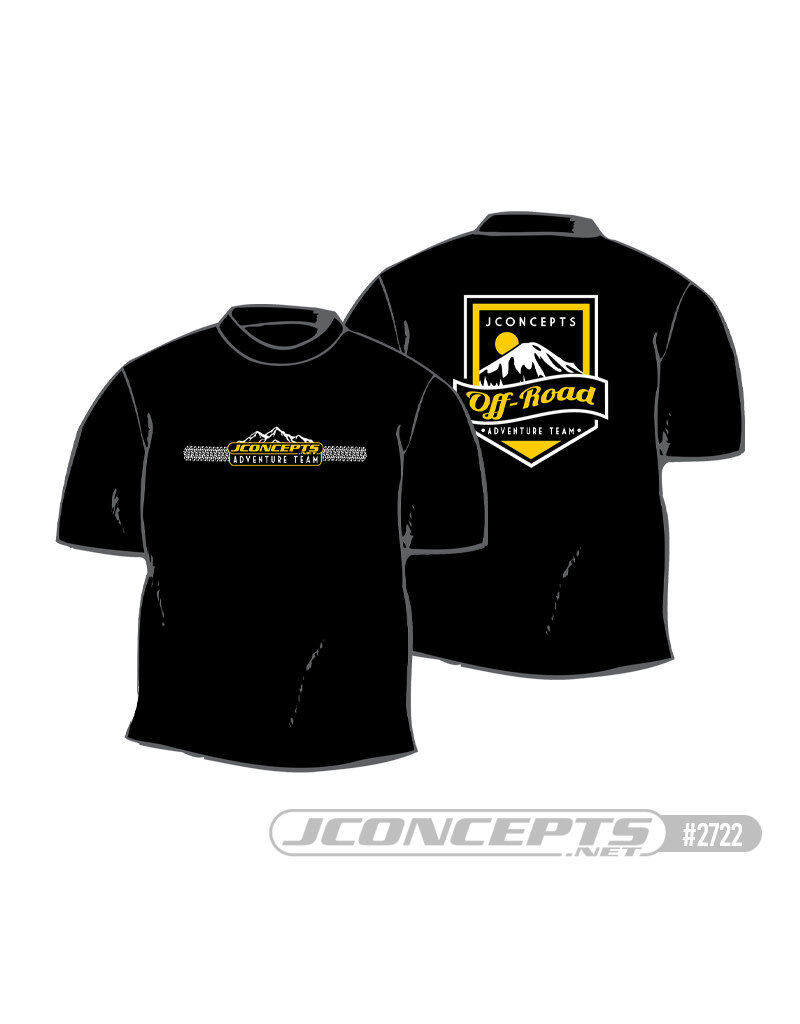 JCONCEPTS JCO2722XXL "ADVENTURE" T-SHIRT (BLACK) (2XL)