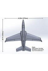 E-FLITE EFL07750 VIPER 64MM EDF BNF BASIC