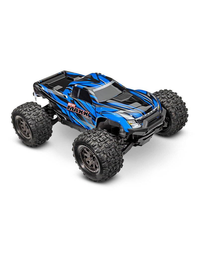 TRAXXAS TRA107154-1-BLUE MINI MAXX MONSTER TRUCK BL-2S