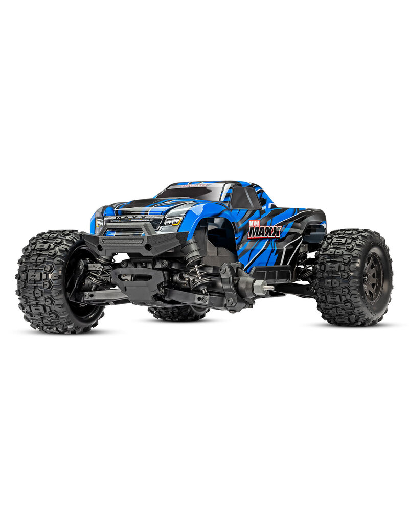 TRAXXAS TRA107154-1-BLUE MINI MAXX MONSTER TRUCK BL-2S