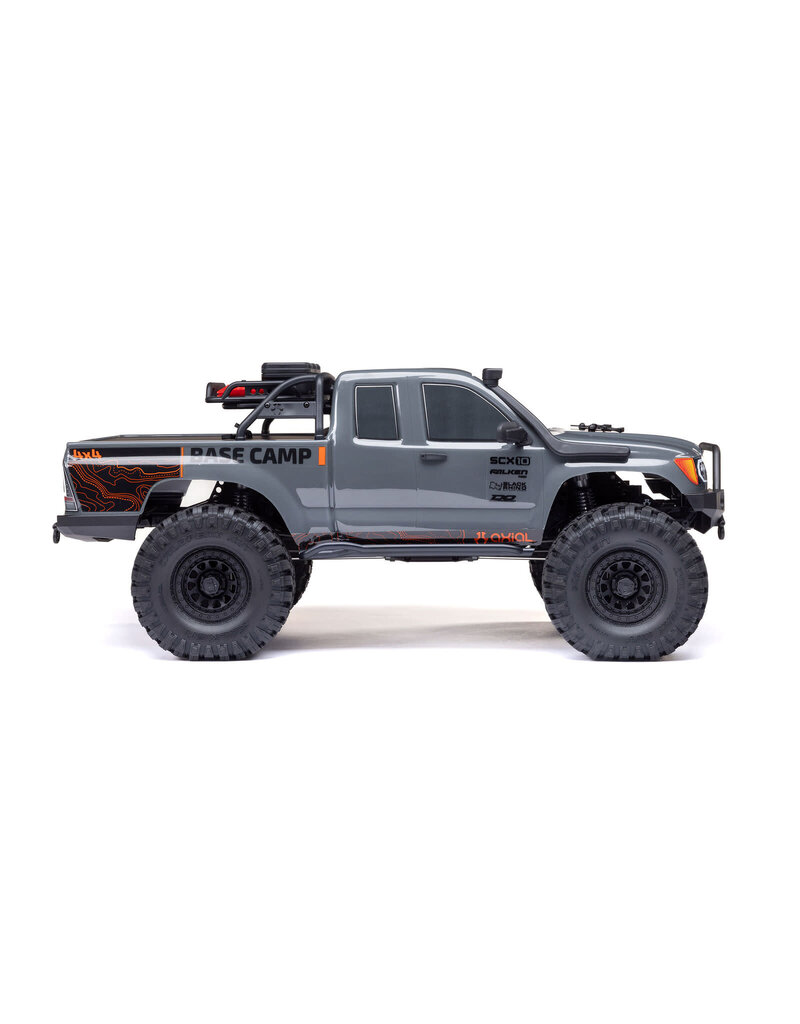 AXIAL AXI-1375T2 1/10 SCX10 III BASE CAMP 4X4 ROCK CRAWLER BRUSHED RTR: GRAY