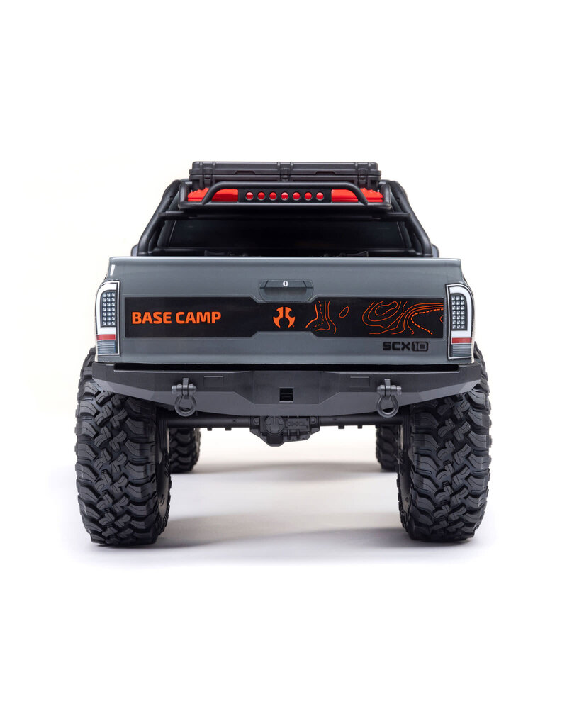 AXIAL AXI-1375T2 1/10 SCX10 III BASE CAMP 4X4 ROCK CRAWLER BRUSHED RTR: GRAY