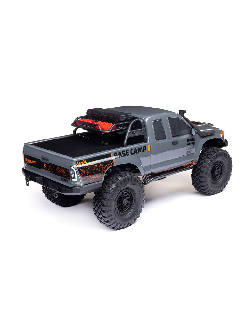 AXIAL AXI-1375T2 1/10 SCX10 III BASE CAMP 4X4 ROCK CRAWLER BRUSHED RTR: GRAY