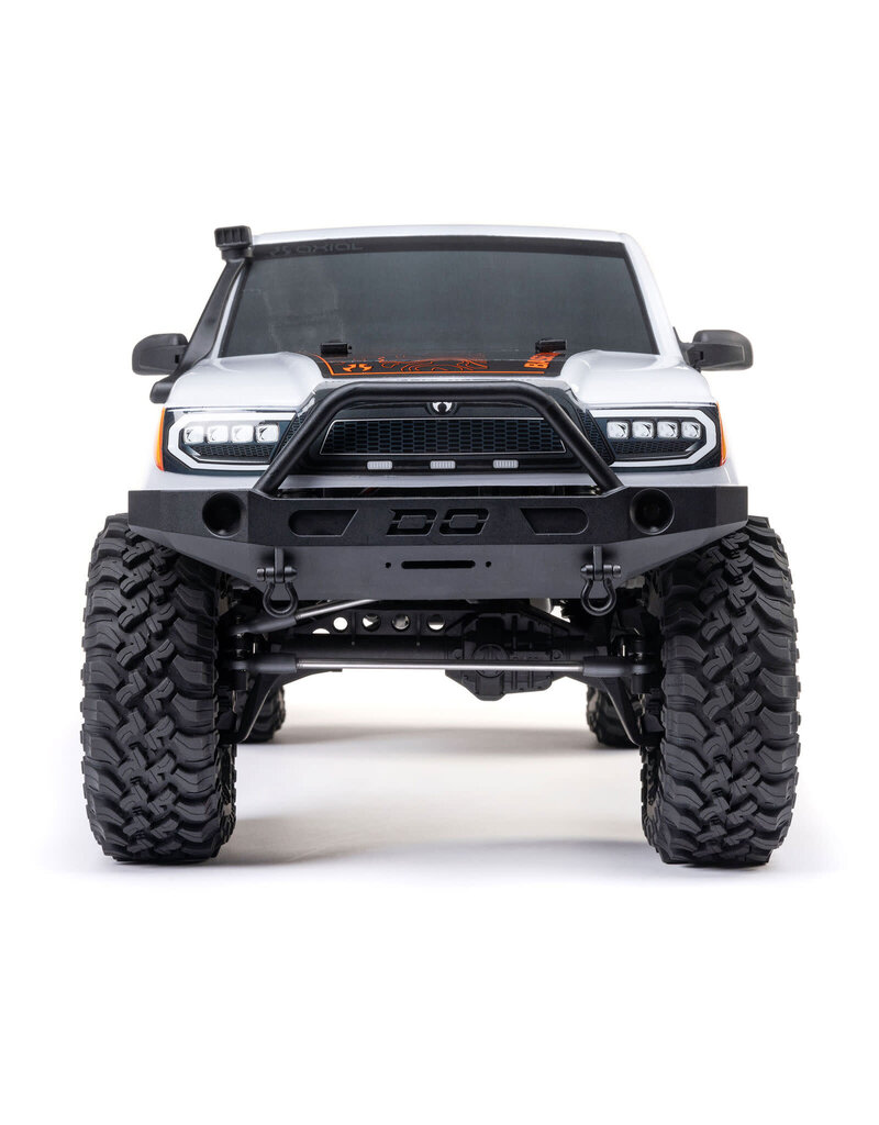 AXIAL AXI-1375T1 1/10 SCX10 III BASE CAMP 4X4 ROCK CRAWLER BRUSHED RTR: WHITE