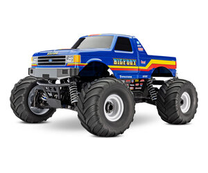 TRA67134-4-BLUE BIGFOOT 1/10 SCALE 4WD BRUSHLESS MONSTER TRUCK