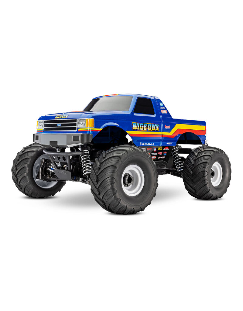 TRAXXAS TRA67134-4-BLUE BIGFOOT 1/10 SCALE 4WD BRUSHLESS MONSTER TRUCK