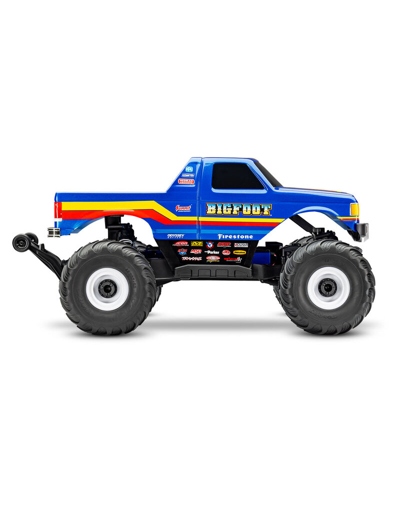 TRAXXAS TRA67134-4-BLUE BIGFOOT 1/10 SCALE 4WD BRUSHLESS MONSTER TRUCK