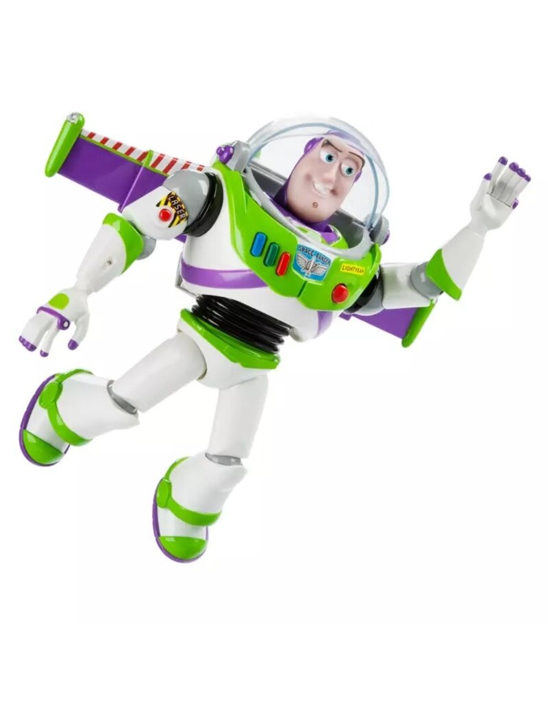 TOY STORY DISNEY 12" BUZZ LIGHTYEAR INTERACTIVE TALKING ACTION FIGURE