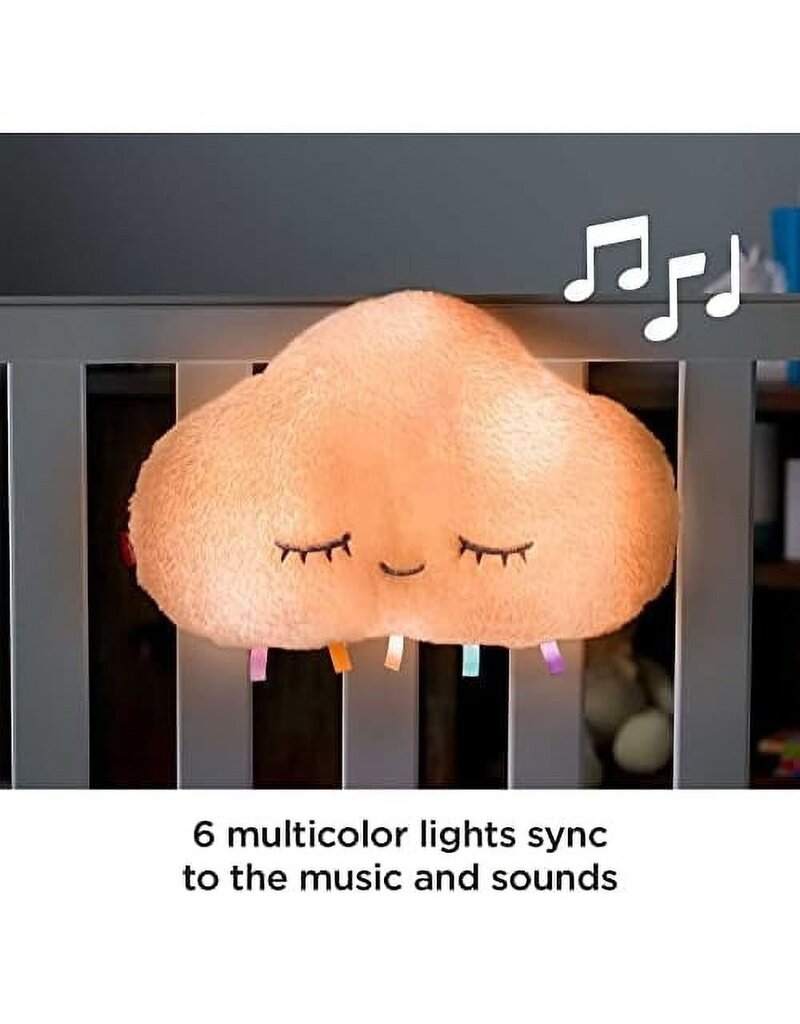 FISHER PRICE FP GJD44 TWINKLE & CUDDLE CLOUD SOOTHER PLUSH CRIB MACHINE