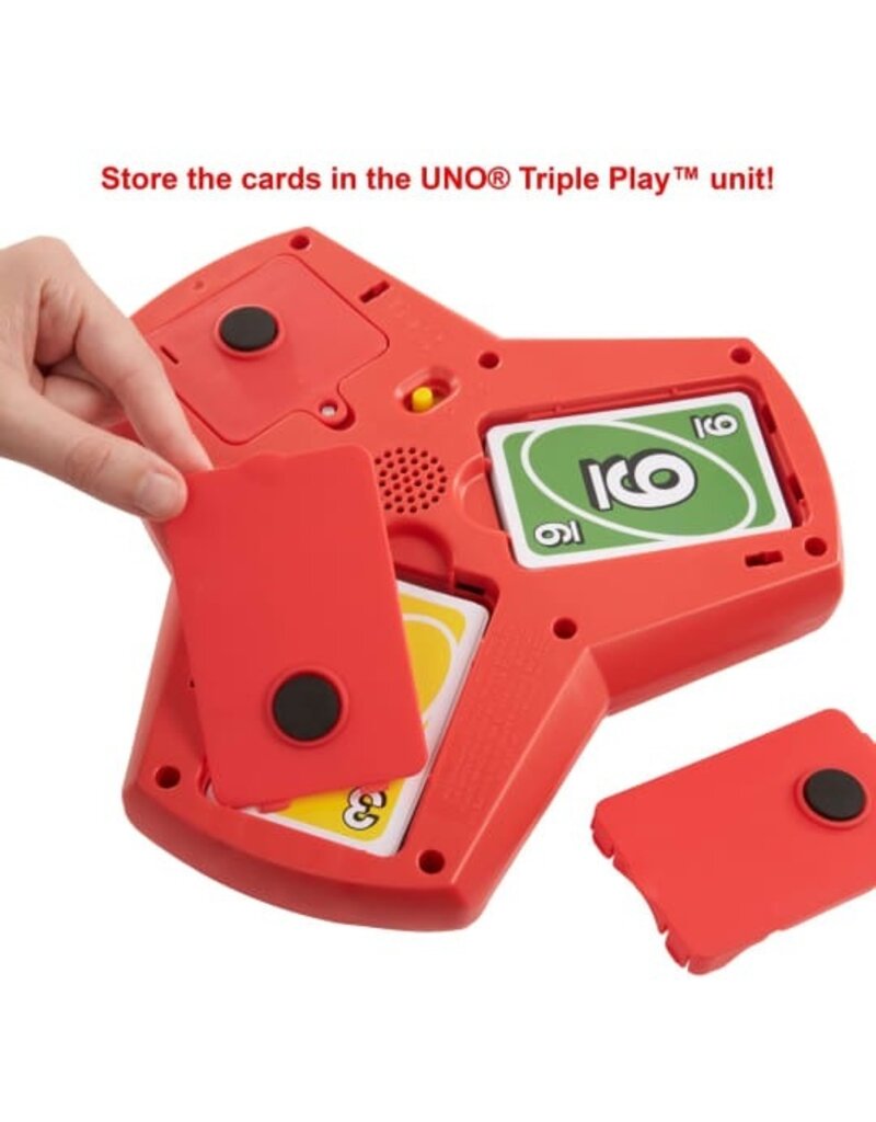 MATTEL MTL GXV87 UNO TRIPLE CARD GAME
