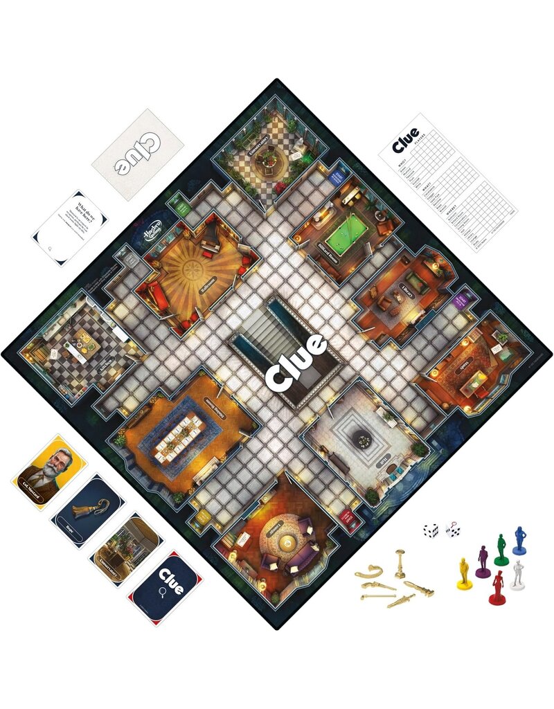 HASBRO GAMING HAS F6420 CLUE BOARD GAME