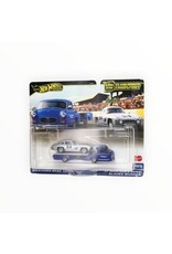 HOT WHEELS MTL FLF56/HRV48 HOT WHEELS TEAM TRANSPORT '55 MB BLAUES WUNDER W/ MB 300 SL