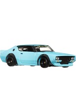HOT WHEELS MTL FLF56/HRV45 HOT WHEELS TEAM TRANSPORT FLEET FLYER W/ NISSAN SKYLINE 2000GT-R LBWK