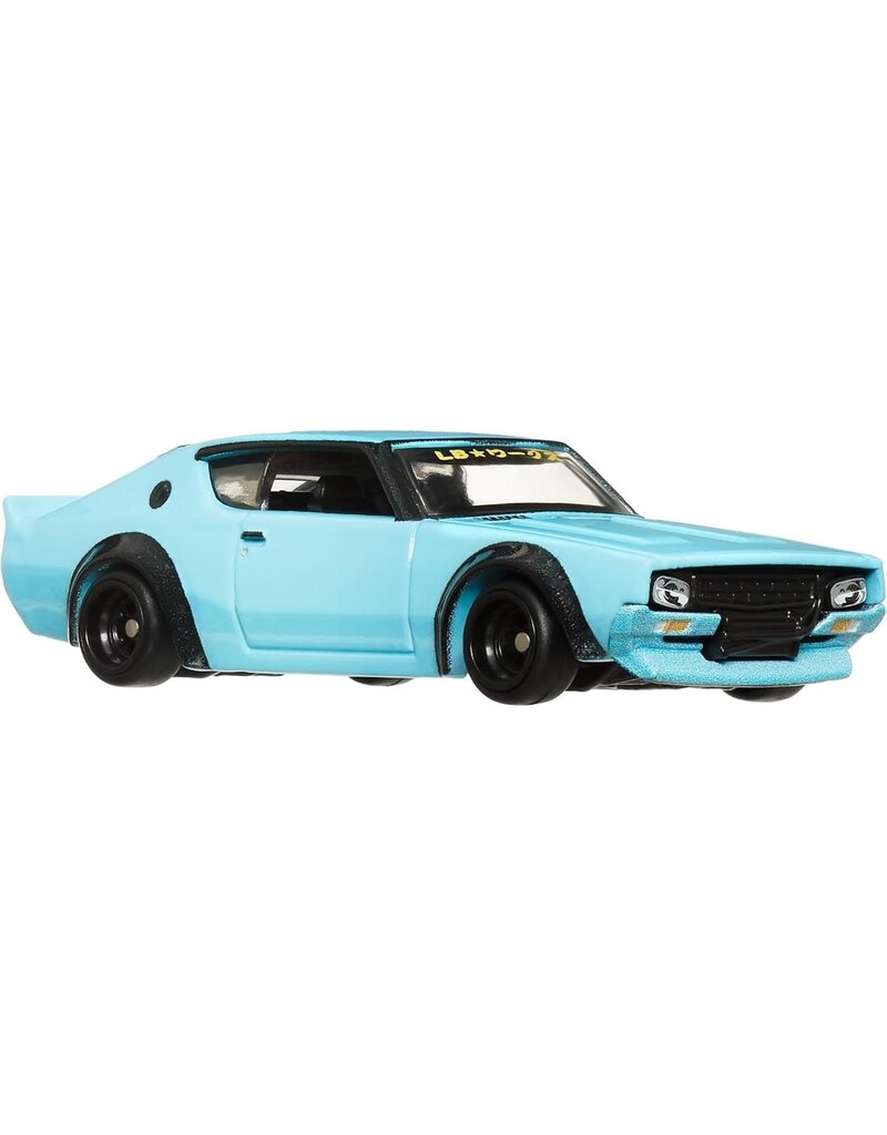 HOT WHEELS MTL FLF56/HRV45 HOT WHEELS TEAM TRANSPORT FLEET FLYER W/ NISSAN SKYLINE 2000GT-R LBWK