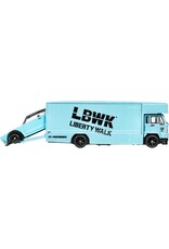HOT WHEELS MTL FLF56/HRV45 HOT WHEELS TEAM TRANSPORT FLEET FLYER W/ NISSAN SKYLINE 2000GT-R LBWK